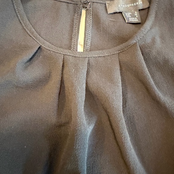 Atmosphere Black Textured Romper - Picture 8 of 9